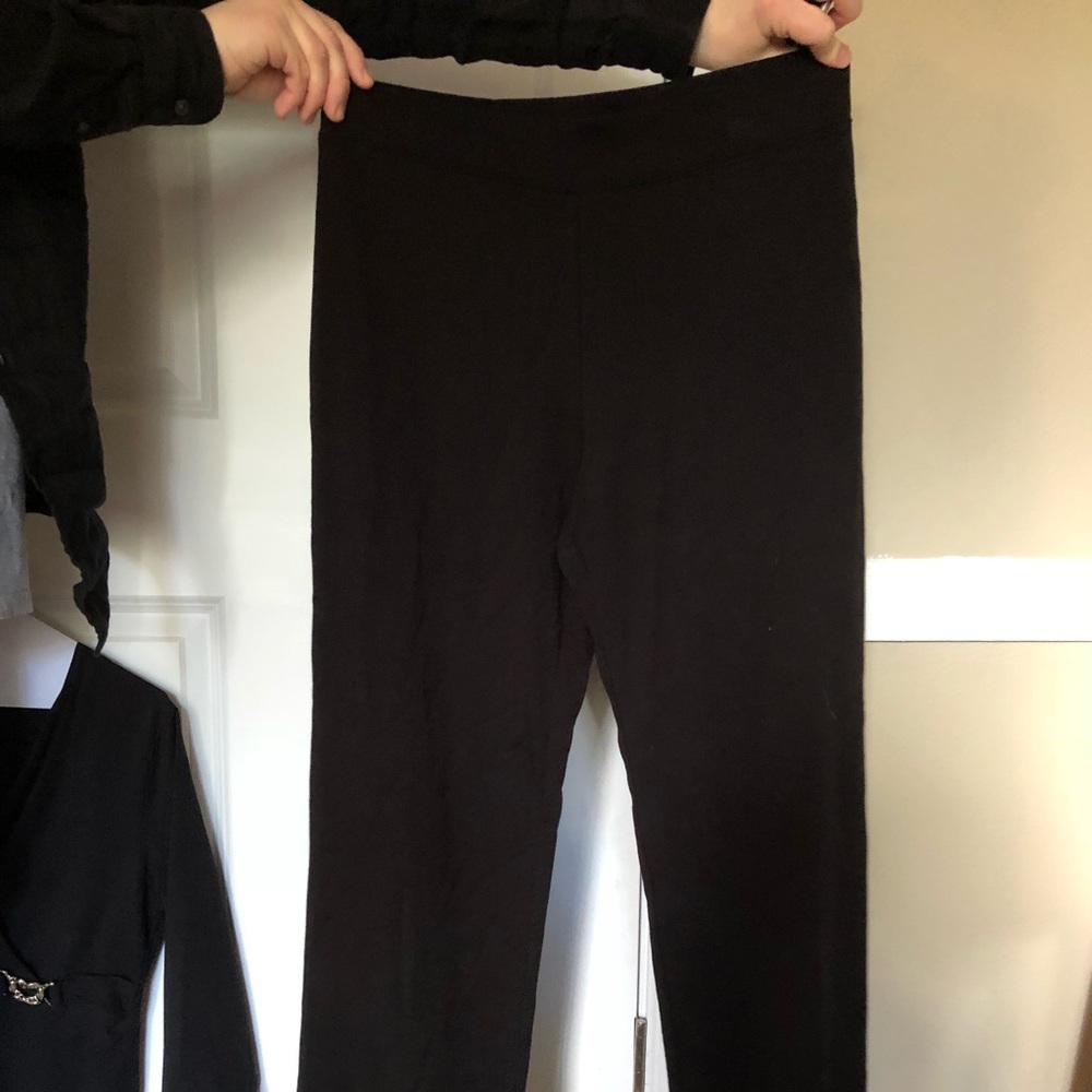 Jones New York “soft” Black Pants L NWT